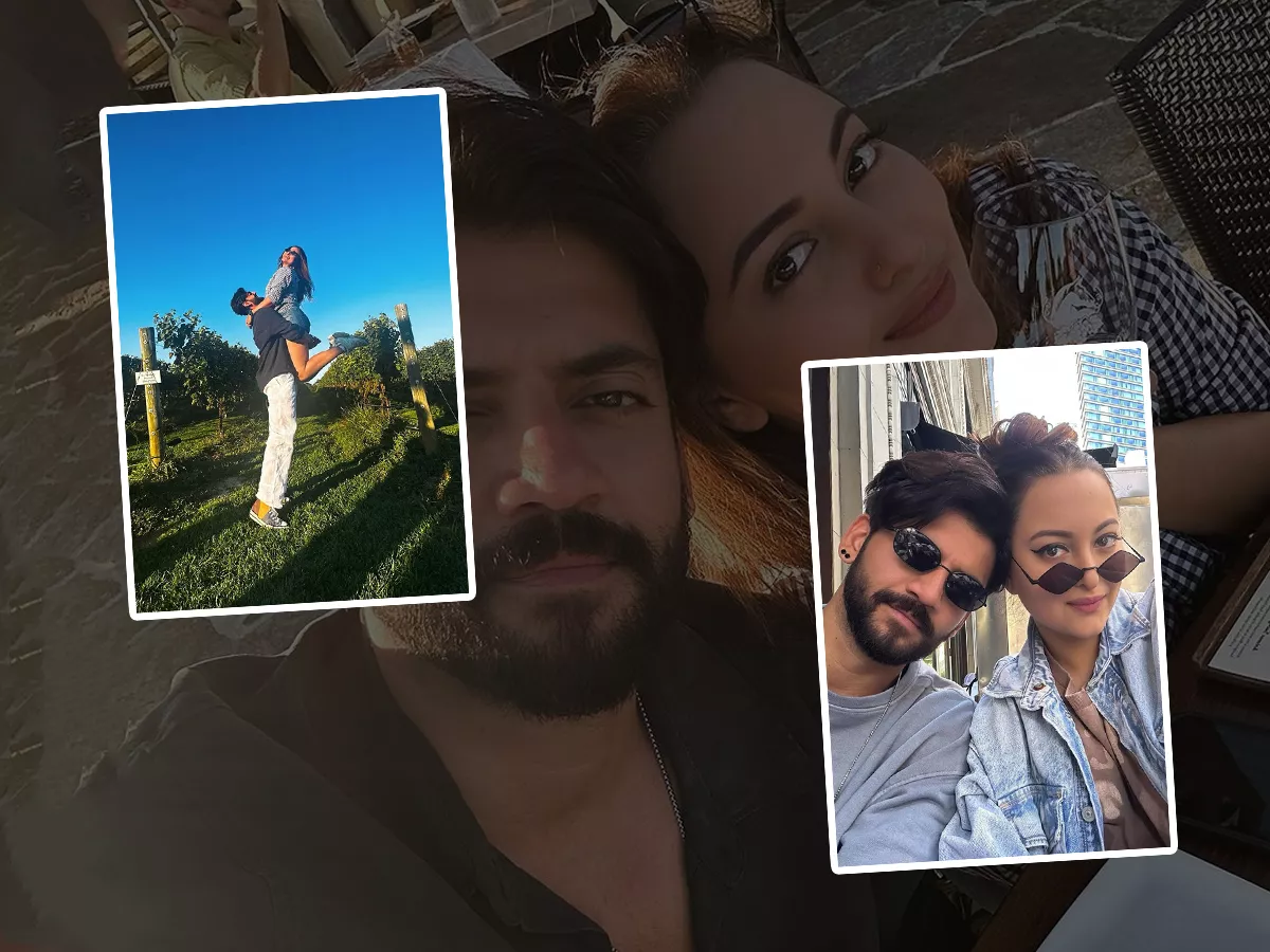 Actress Sonakshi Sinha And Zaheer Iqbal Enjoying Honeymoon In US