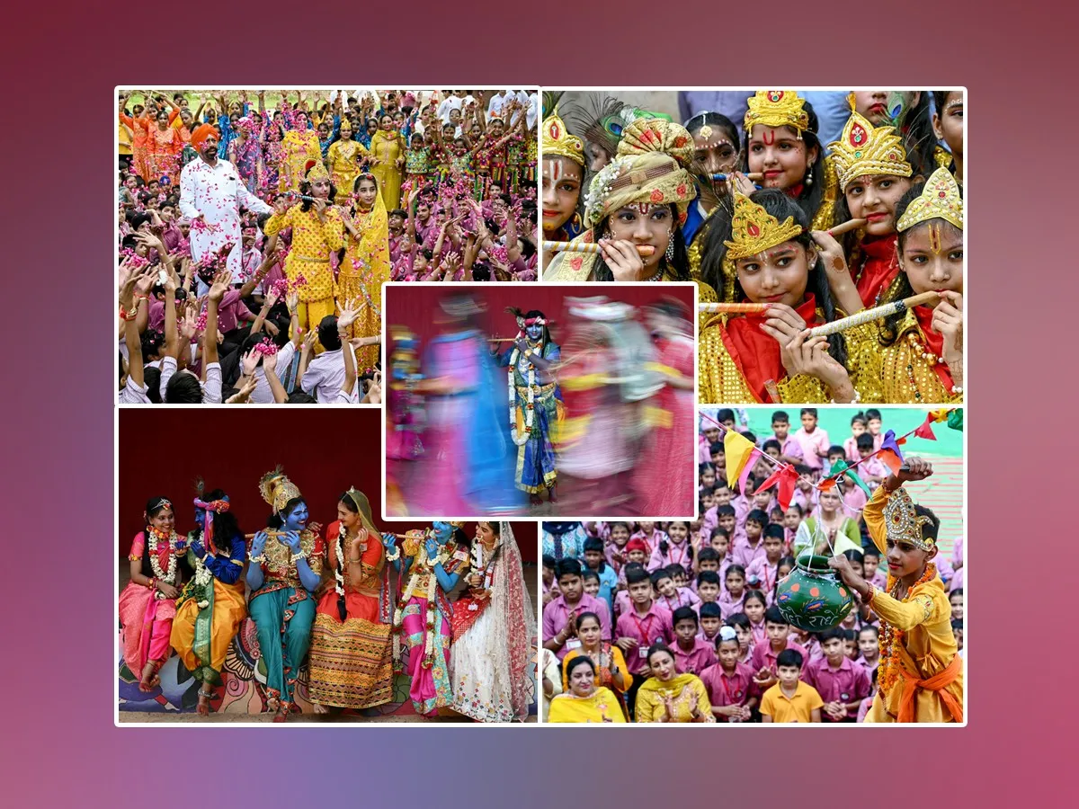 Srikrishna Janmashtami Grand Celebrations In India Photos Viral