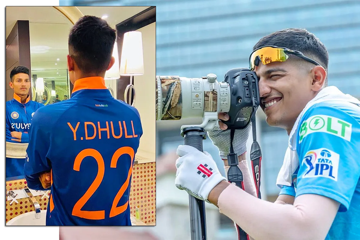 indian cricketer yash dhull photos