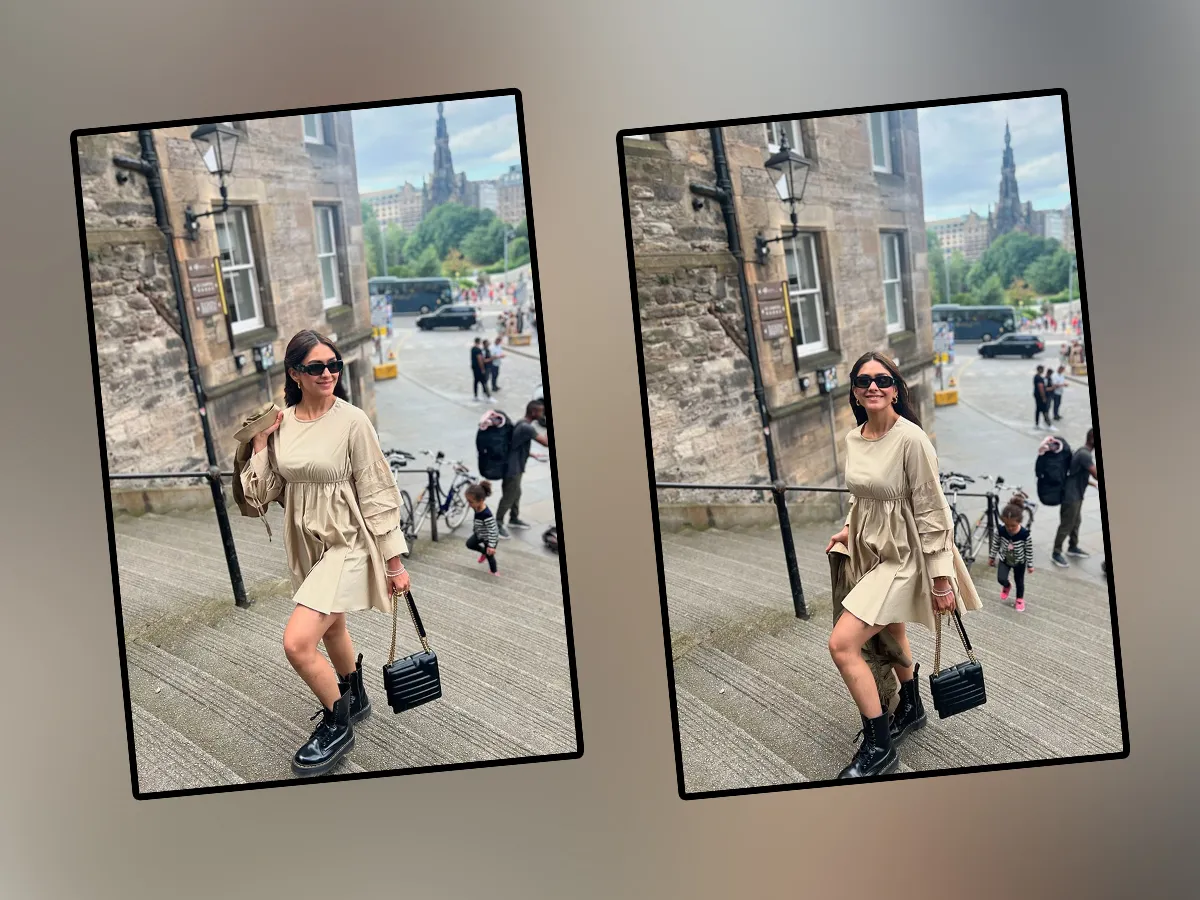 Actress Mrunal Thakur Enjoying Her Vacation In Scotland Photos