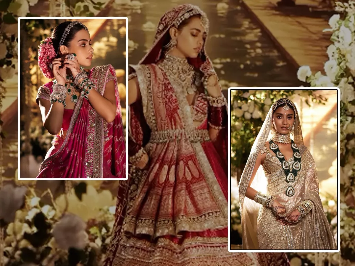 Manish Malhotra's Latest Styles For Brides Photos Viral