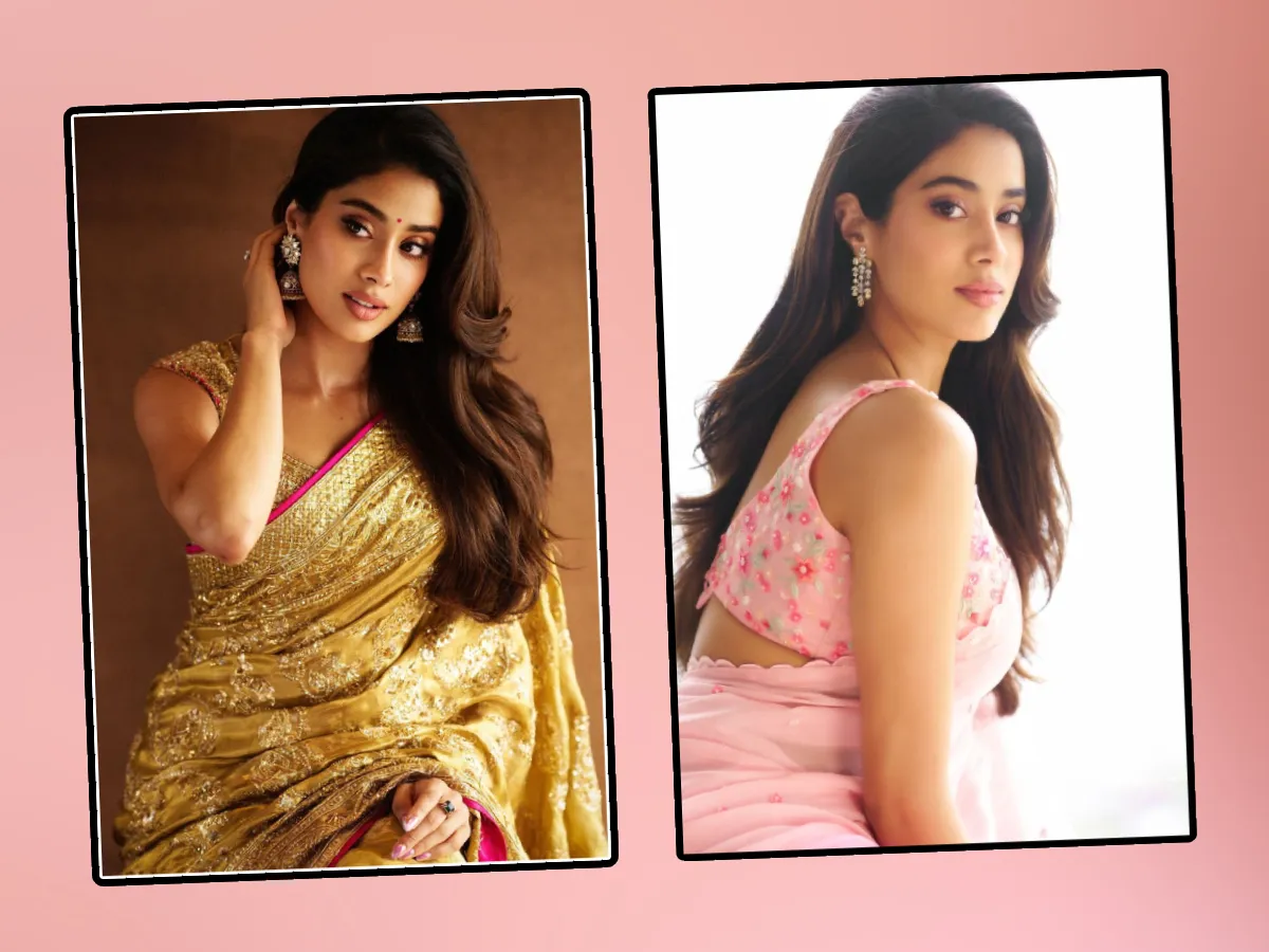 Devara Beauty Janhvi Kapoor Amazing Photos In Saree