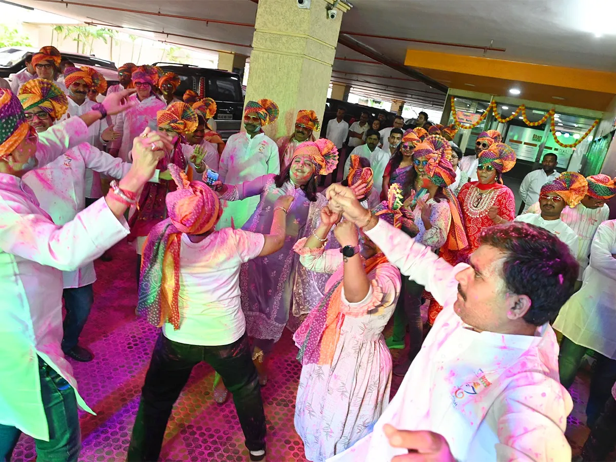 Bharathi Cement office celebrate Vinayaka immersion