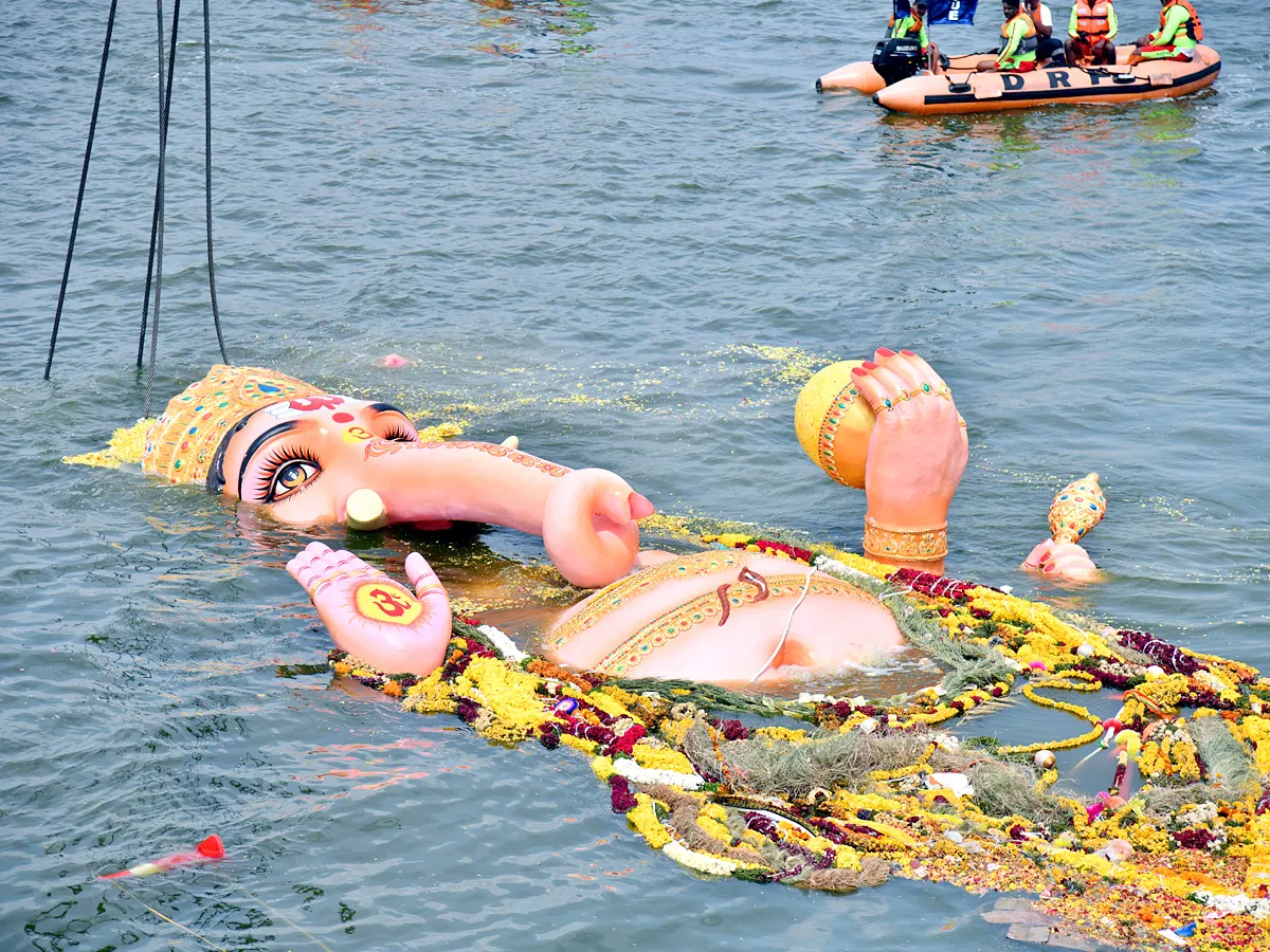 Khairatabad Ganesh Shobha Yatra 2024 Photos