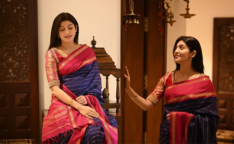 Tollywood Heroine Pranitha Subhash Latest Saree Looks