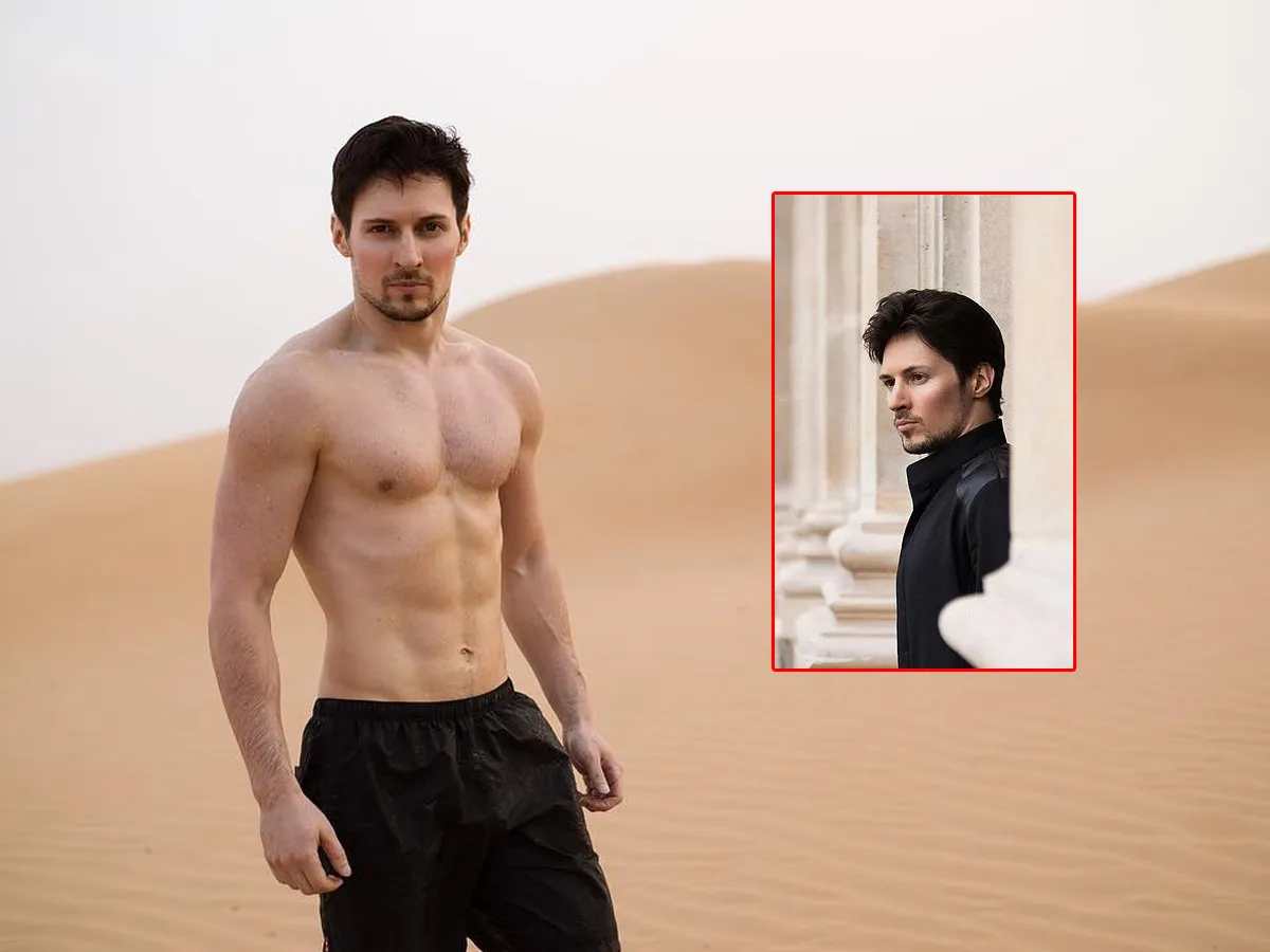 Telegram CEO Pavel Durov heroic physique