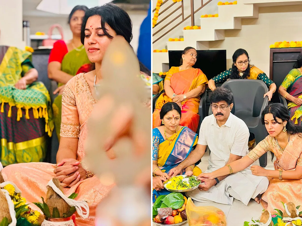 Mirnalini Ravi Housewarming Ceremony Celebrations Photos