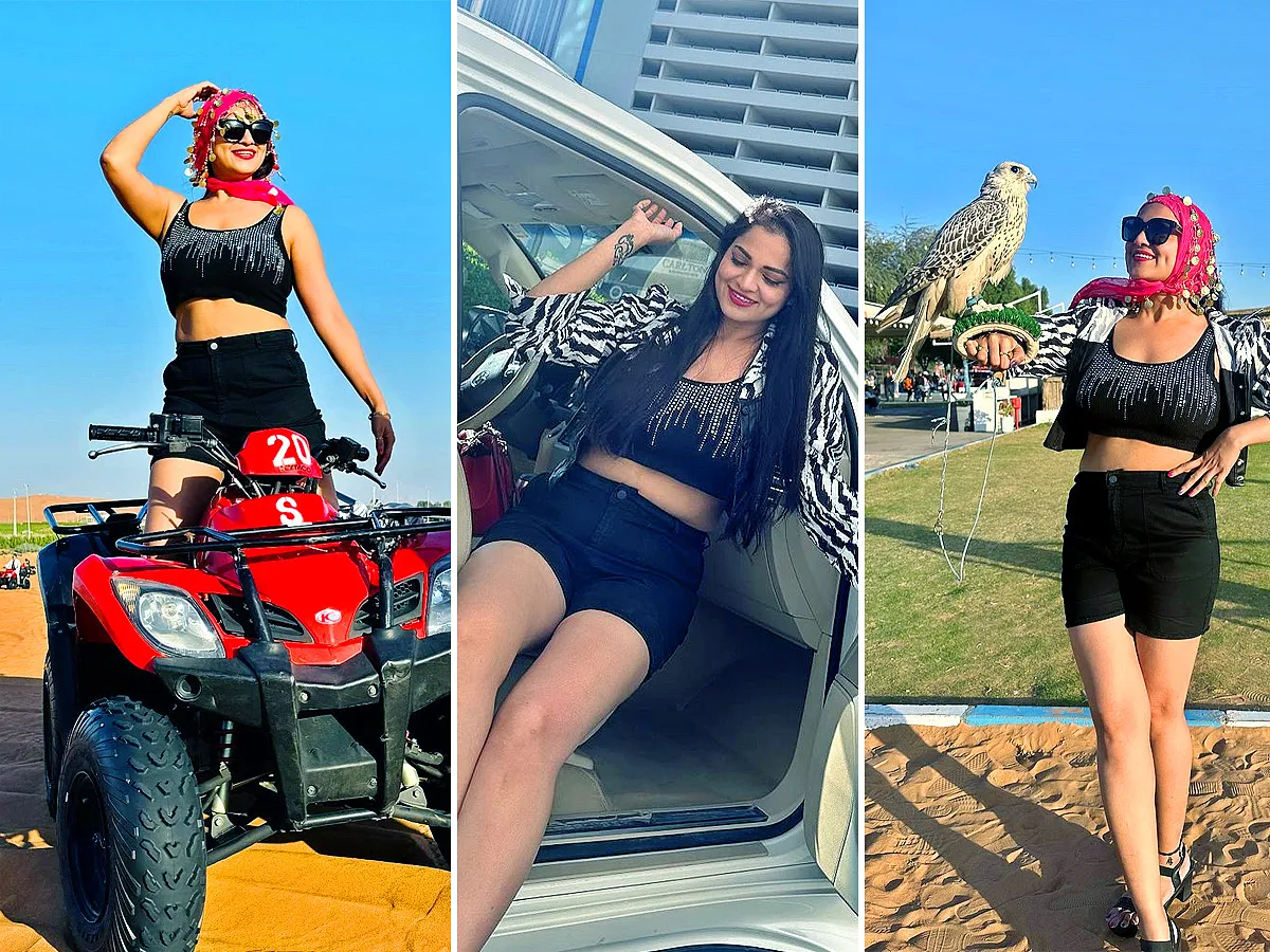 Bigg Boss Fame Ashwini Sree Rocks In Dubai Photos