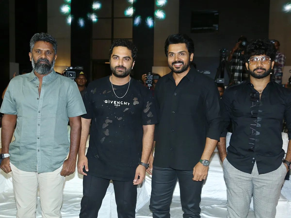 Hero Karthi Satyam Sundaram Pre Release Event5