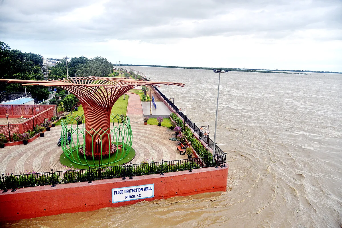 Riverfront park new landmark vijayawada photos