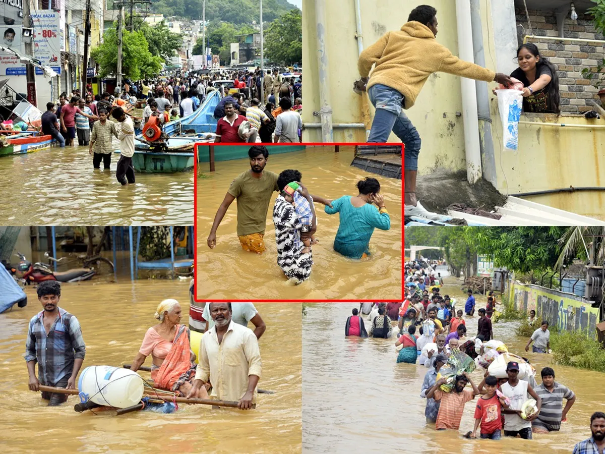 Andhra Pradesh Rains And Floods Destruction Photos