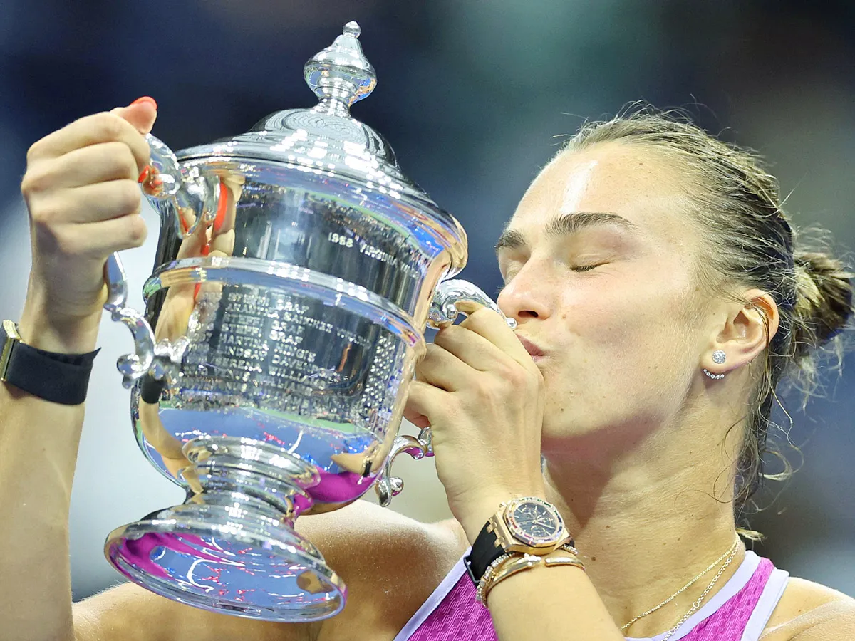 Aryna Sabalenka downs Jessica Pegula to win Grand Slam title At US Open title Photos