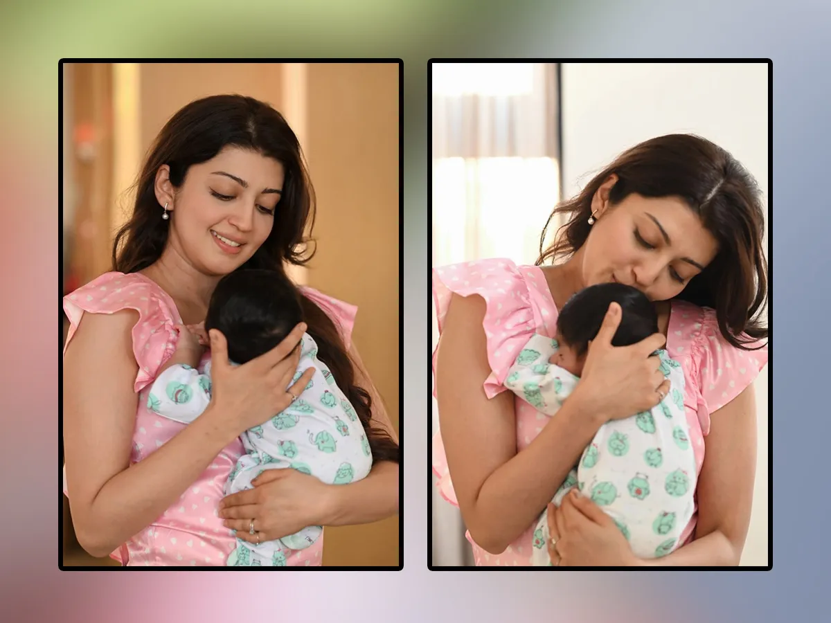 Photos Of Heroine Pranitha Subhash With Her New Born Baby