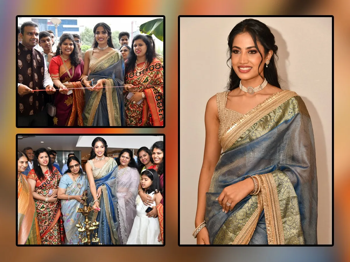 AP Miss Universe Launches Vastram By Singhania's At Gachibowli