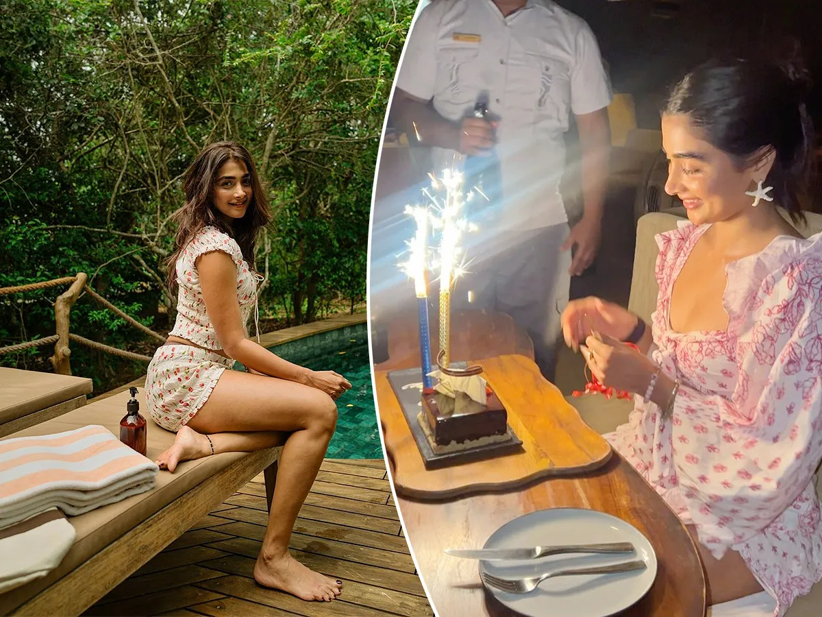 In Pics : Pooja Hegde Celebrates 34th Birthday In Sri Lanka8