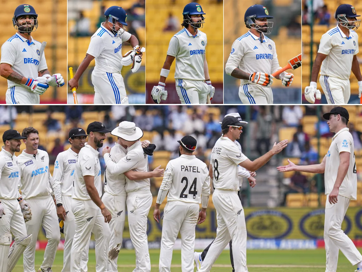 Ind vs NZ: In Terrible 46 All Out Display India Set Unwanted 136 Year First2