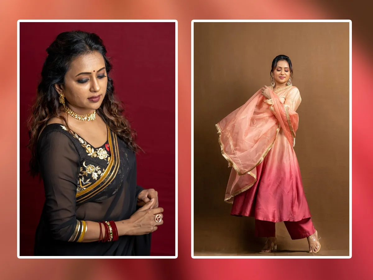 Anchor Suma Kanakala Grace In Traditional Outfit Photos Viral