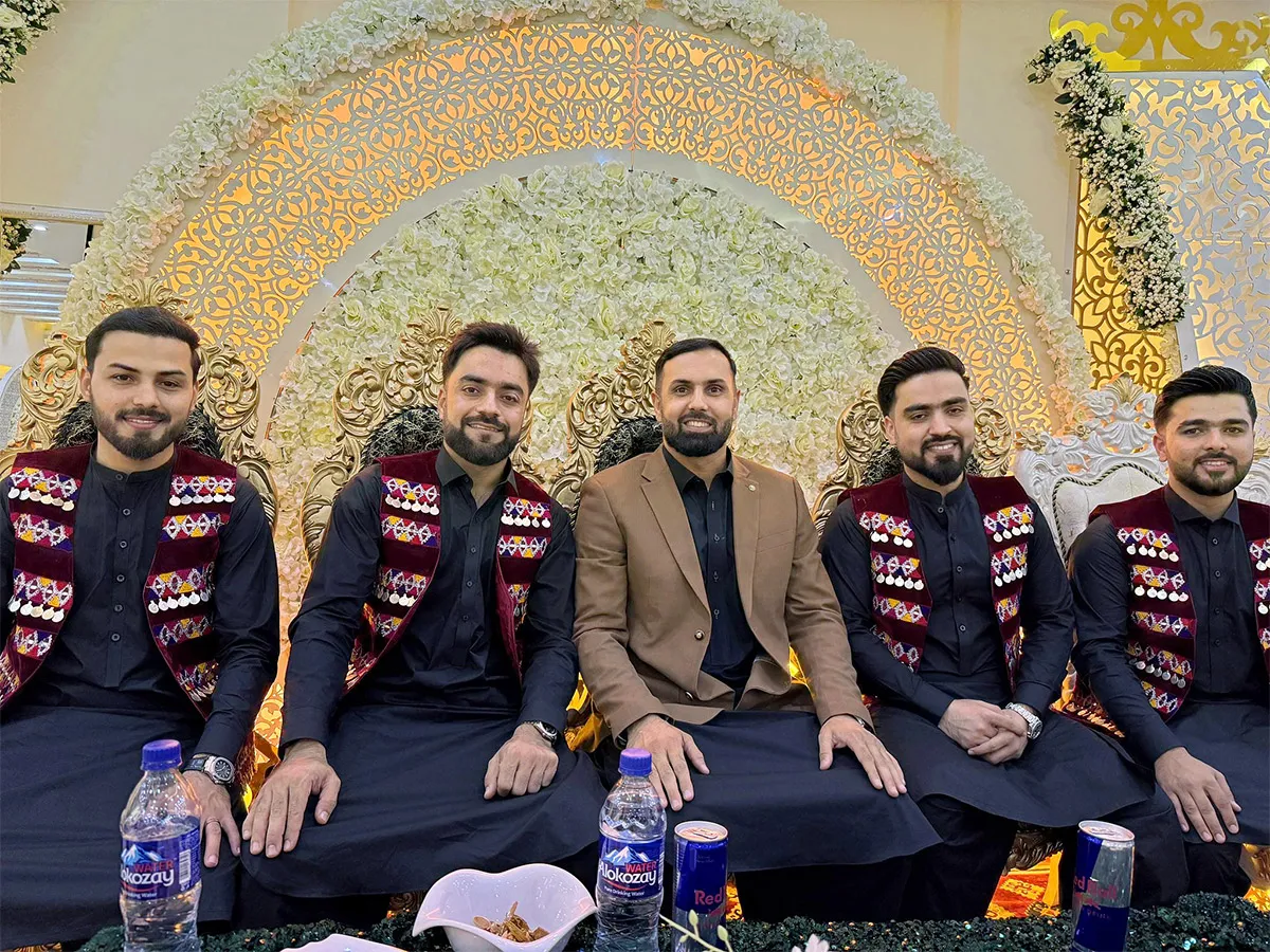 Afghanistan Star Rashid Khan Marriage Photos Viral 