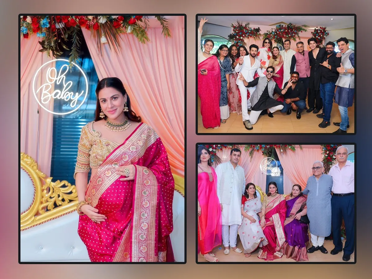 Tollywood Actress Shraddha Arya Grand Baby Shower Celebrations Photos Viral