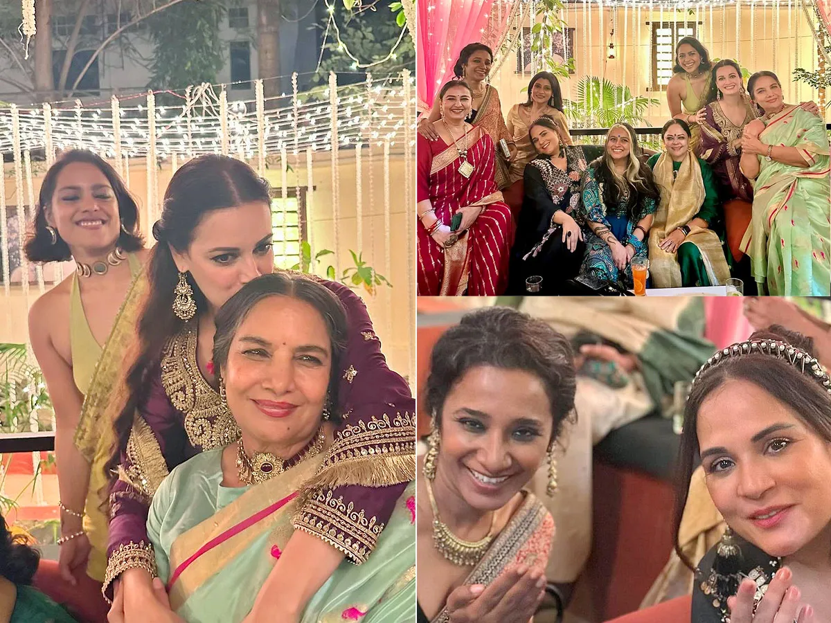 Diwali 2024: Richa Chadha, Dia Mirza, Konkona Sen Sharma And Others From Shabana Azmi's Party Photos