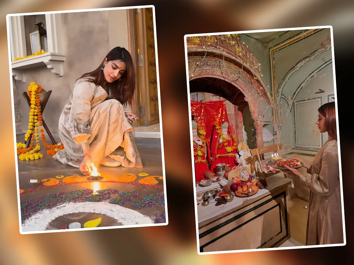 Tollywood Queen Samantha Ruth Prabhu's Diwali Celebrations