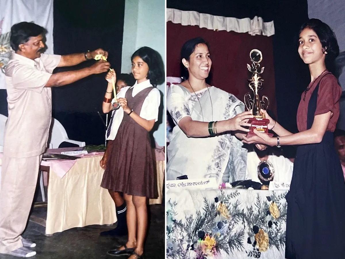 Remember this little girl receiving the trophy on stage