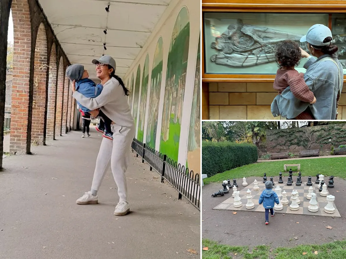 Priyanka Chopra Took Daughter Malti To The Londons Natural History Museum8