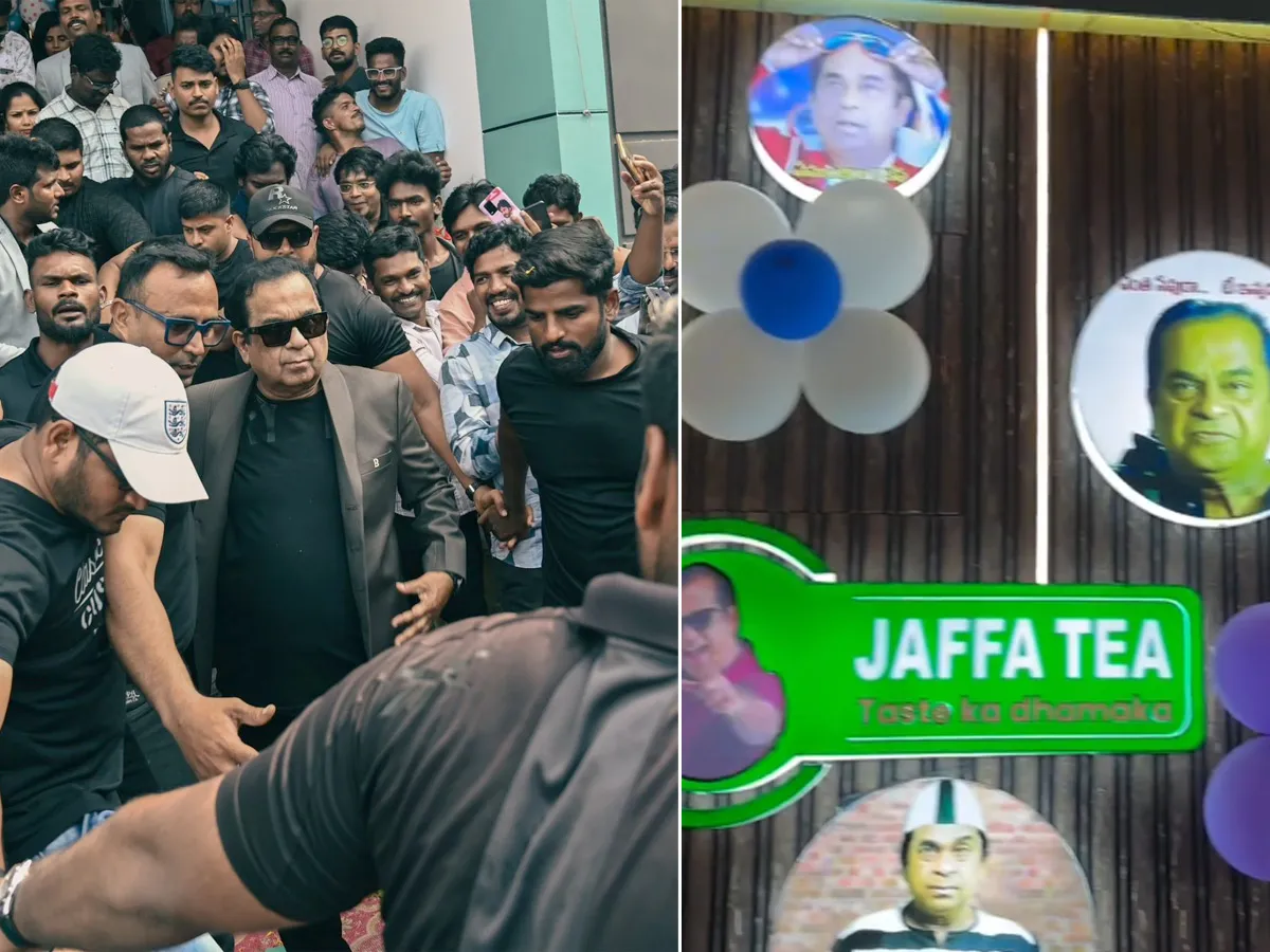 Comedian Brahmanandam Opened Jaffa Tea Franchise In Kurnool Photos