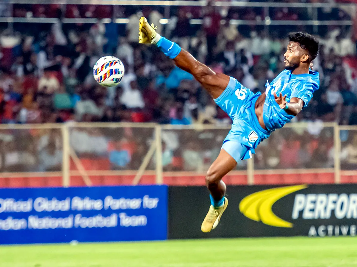 football match between India and Malaysia in Hyderabad