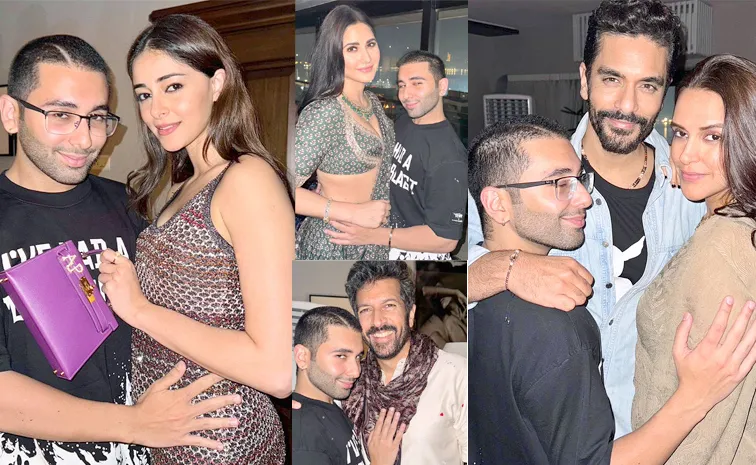 Ananya Panday Fabulous Birthday Celebrations with Orry And Other Bollywood Stars Photos