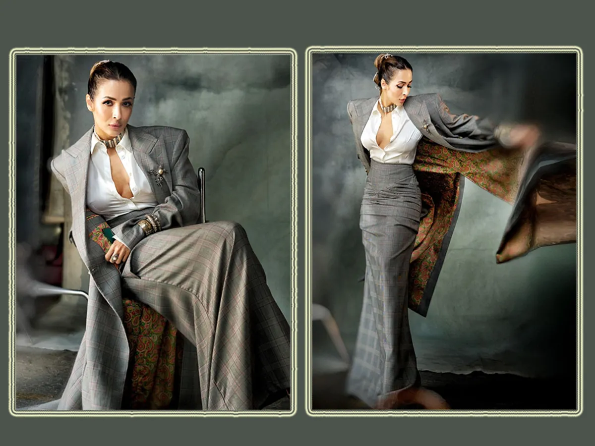 Bollywood beauty Malaika Arora with stunning poses in formal wear