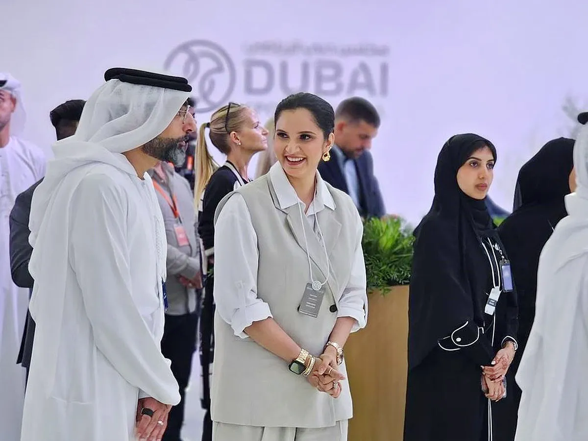 Tennis Star Sania Mirza Appointed as Dubai Sports Ambassador Photos7