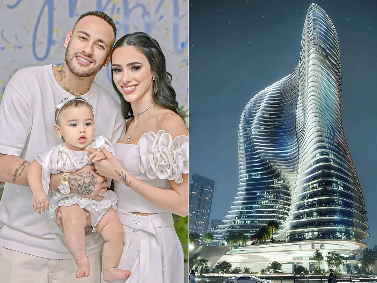 Brazilian Footballer Neymar Junior Rs 456 Crore Bugatti Penthouse In Dubai Photos