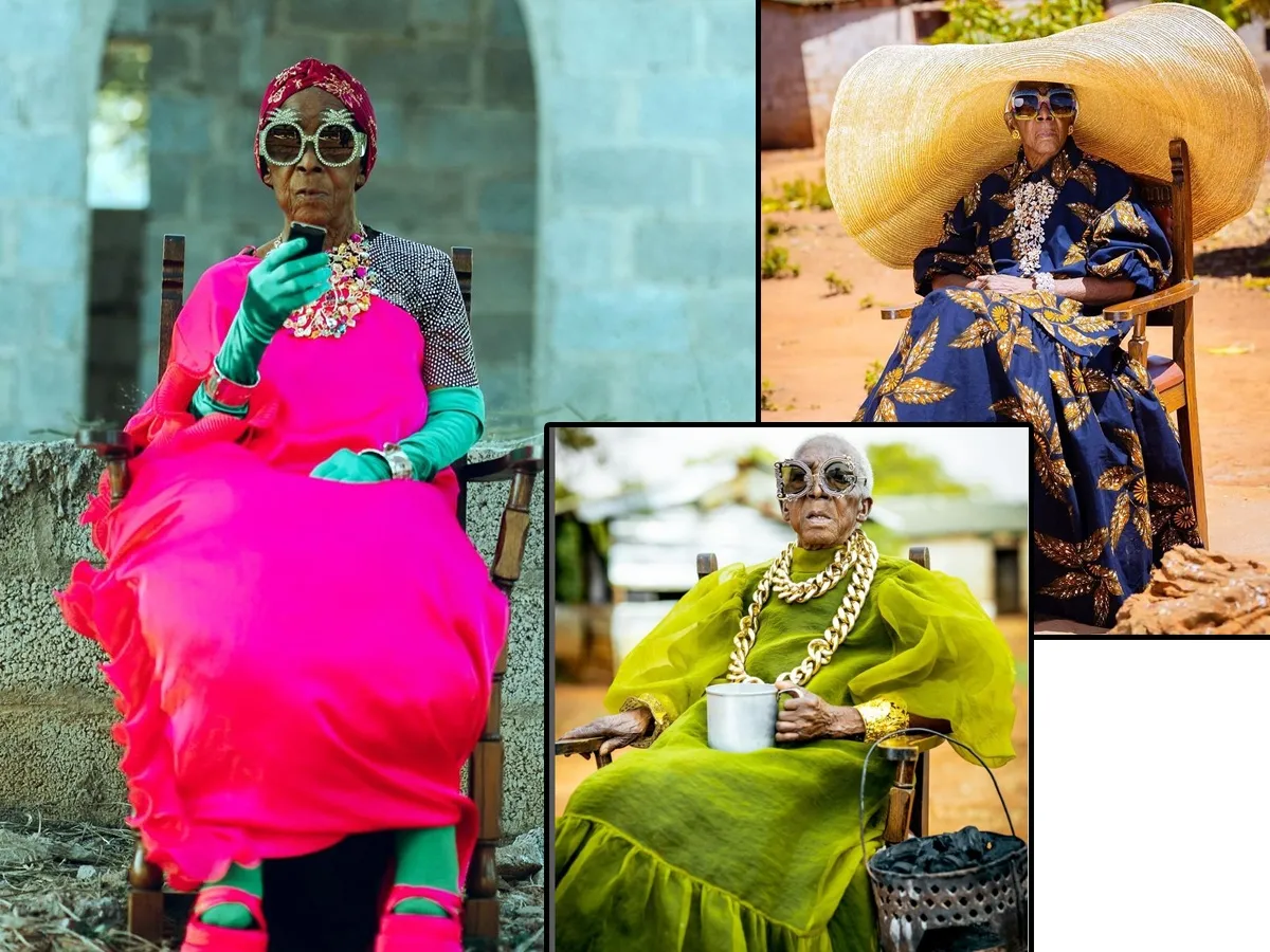 Zambia 85 Year Old Grandmother Became A Fashion Icon