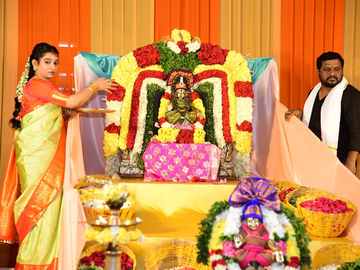 Ayyappa Swamy Padi Pooja At Kadapa Photos1