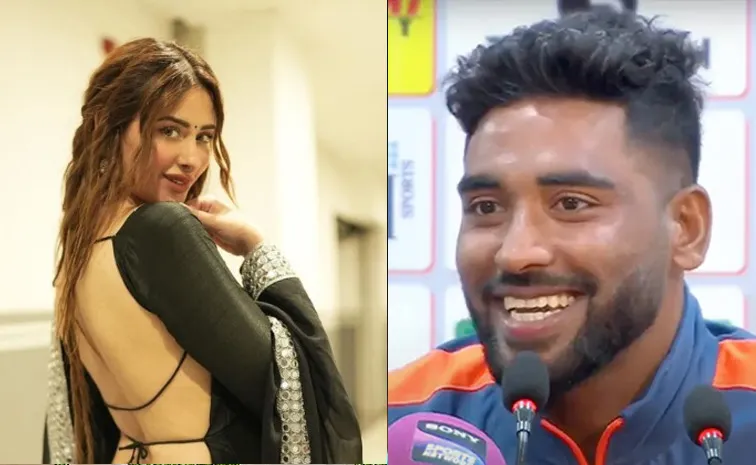 These Pics Cause Mohammed Siraj Dating Rumours Fans Fires Photos