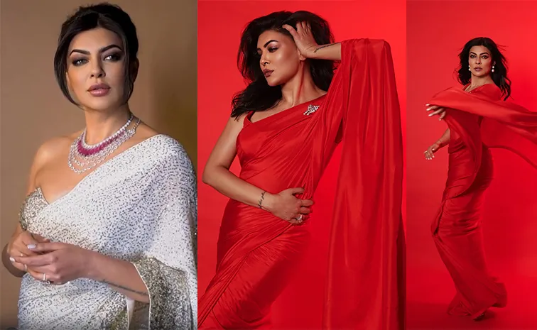 UrL:Former Miss Universe Sushmita Sens Saree Shows Iconic Miss Chandni Look