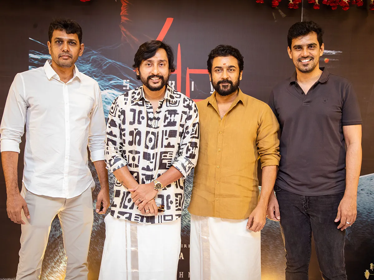 Suriya Happy Beginning With RJ Balaji For Suriya 45 Photos