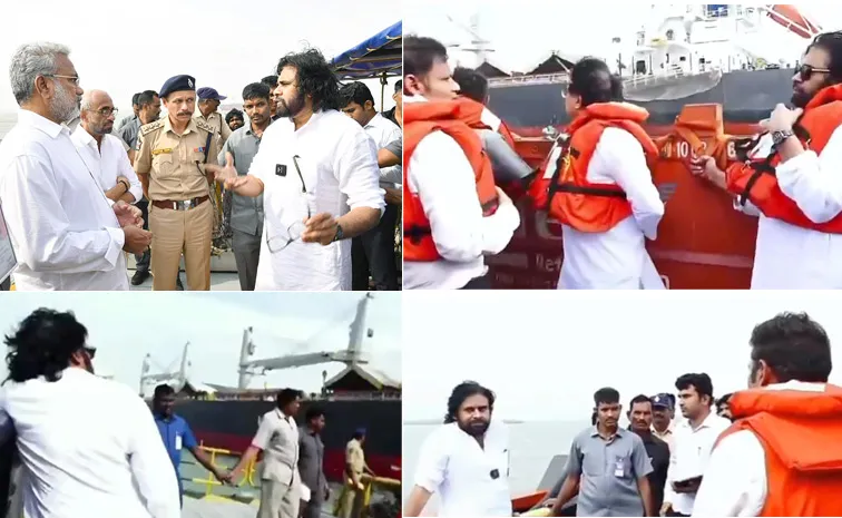 Pawan Kalyan Serious On Kakinada MLA And Officials: Photos