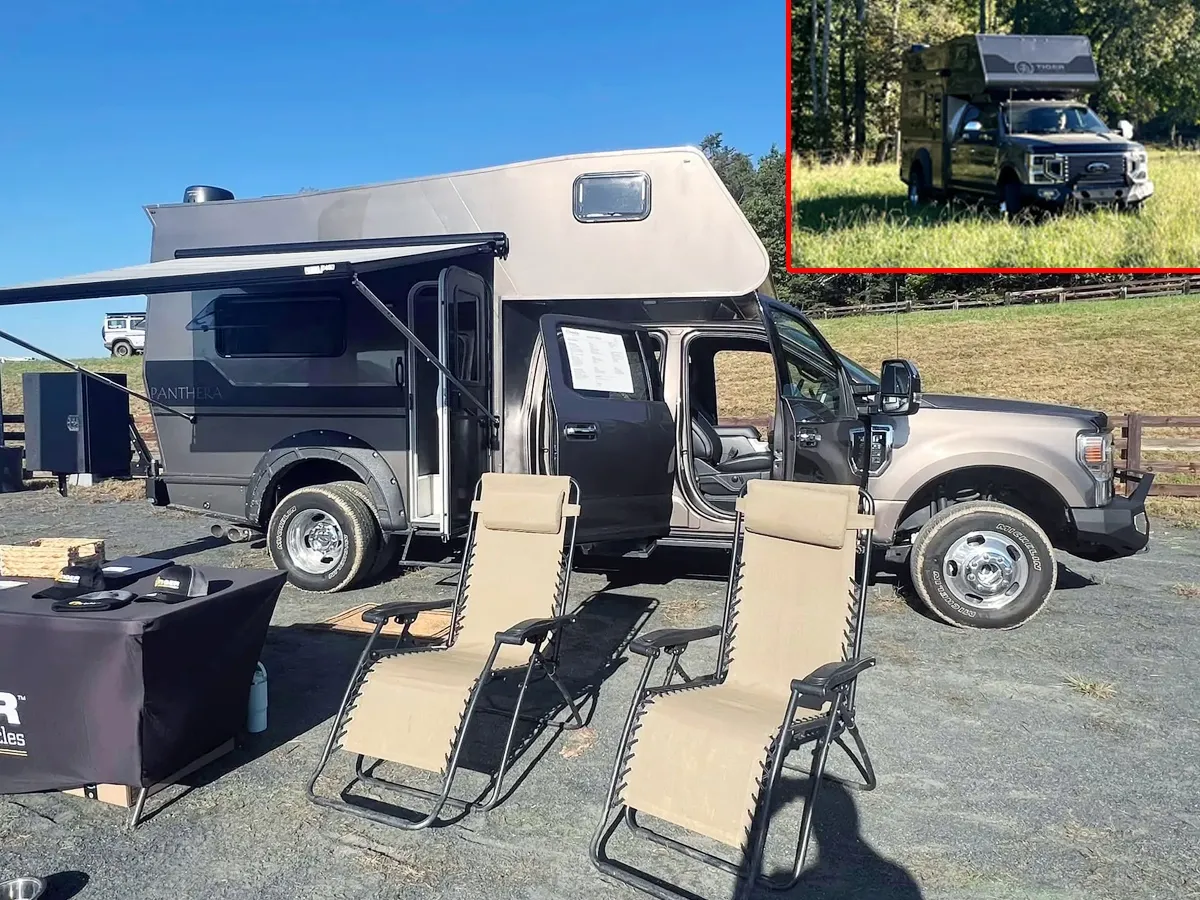 Fierce Ford Super Duty Camper Truck For Adventure Photos