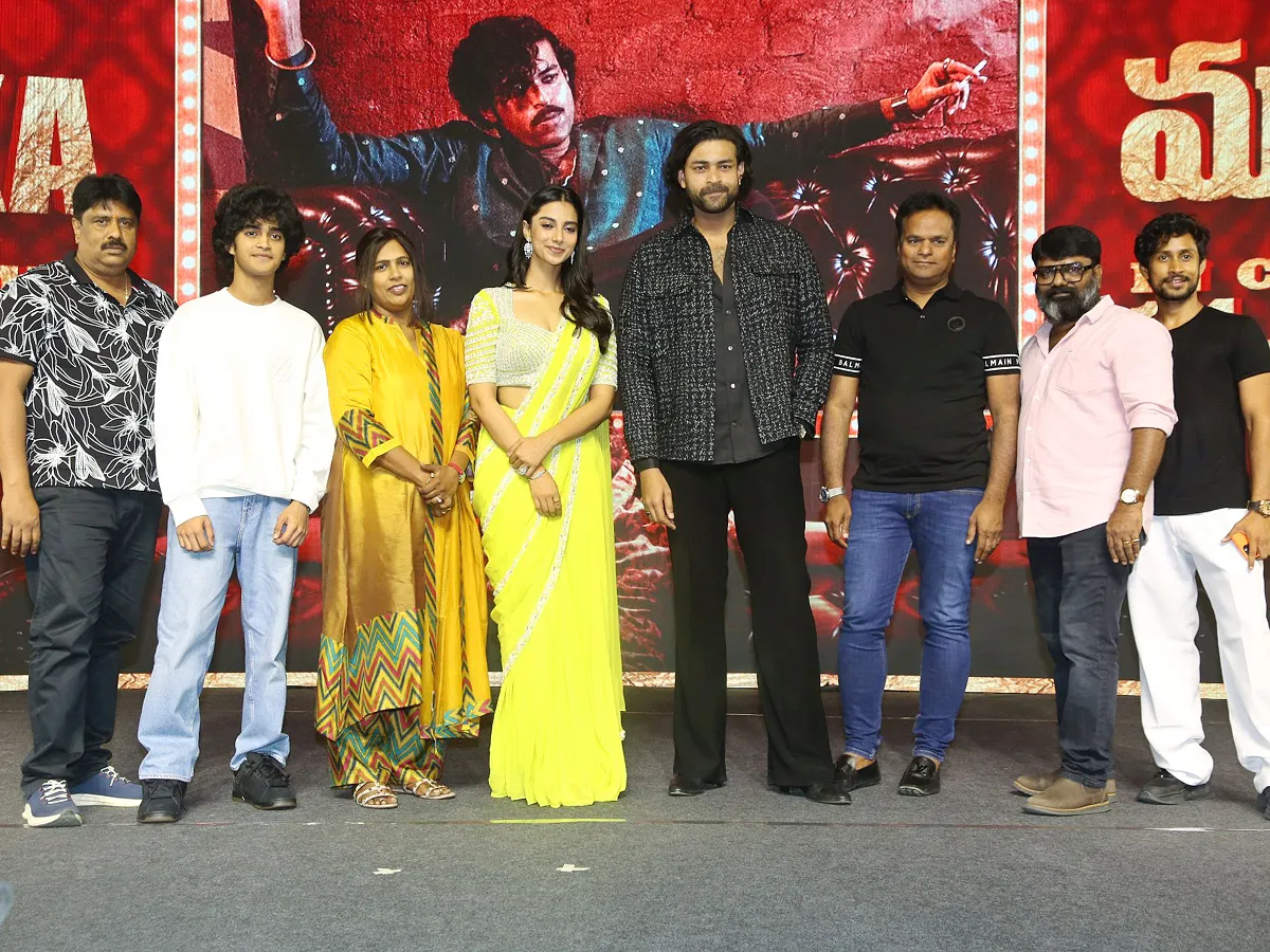 Hero Varun Tej Matka movie trailer launch Photos