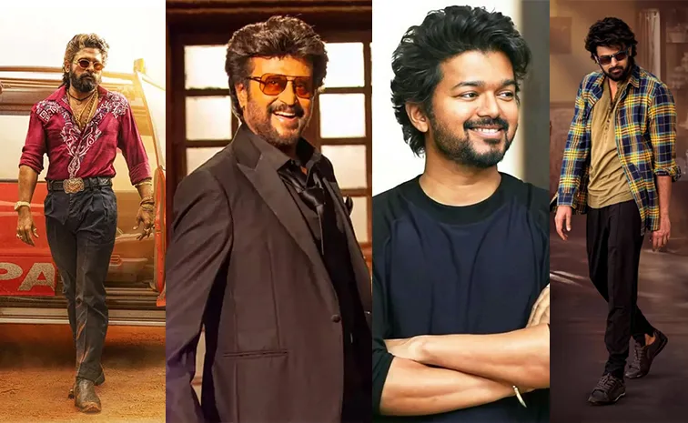 Allu Arjun, Vijay, SRK And Rajinikanth Top 10 Highest Paid Heroes In India