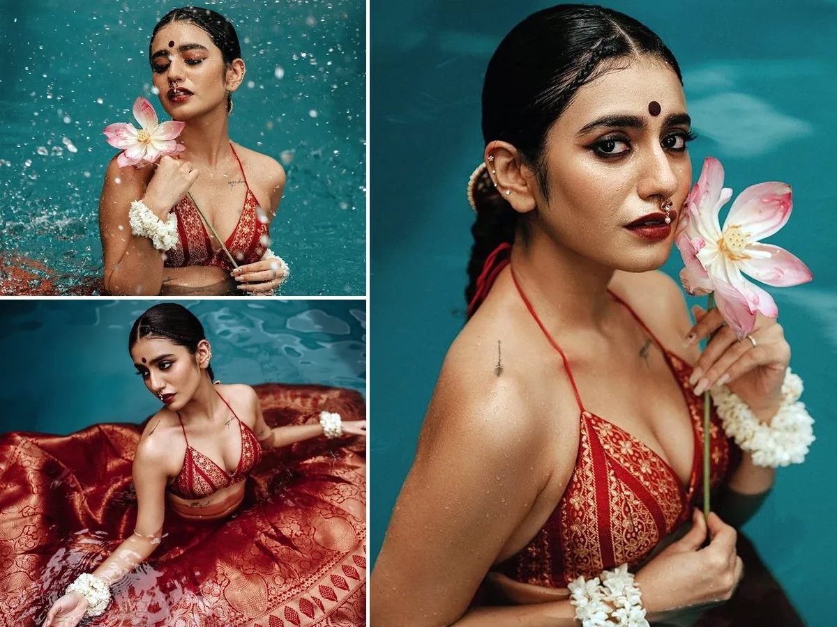 priya prakash varrier latest stunning photos goes viral on social media