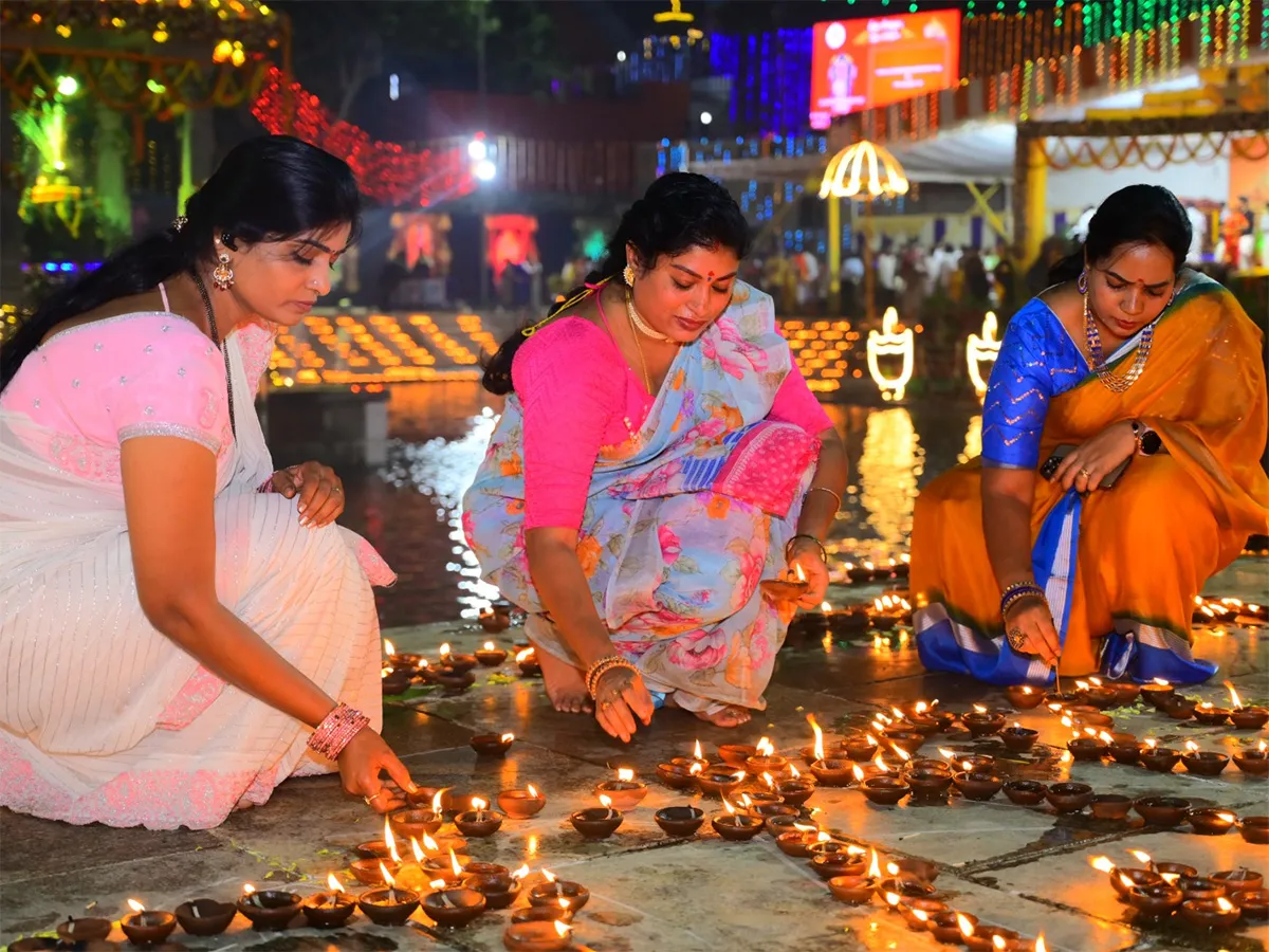 Karthika Masam at Srisailam Temple Photos