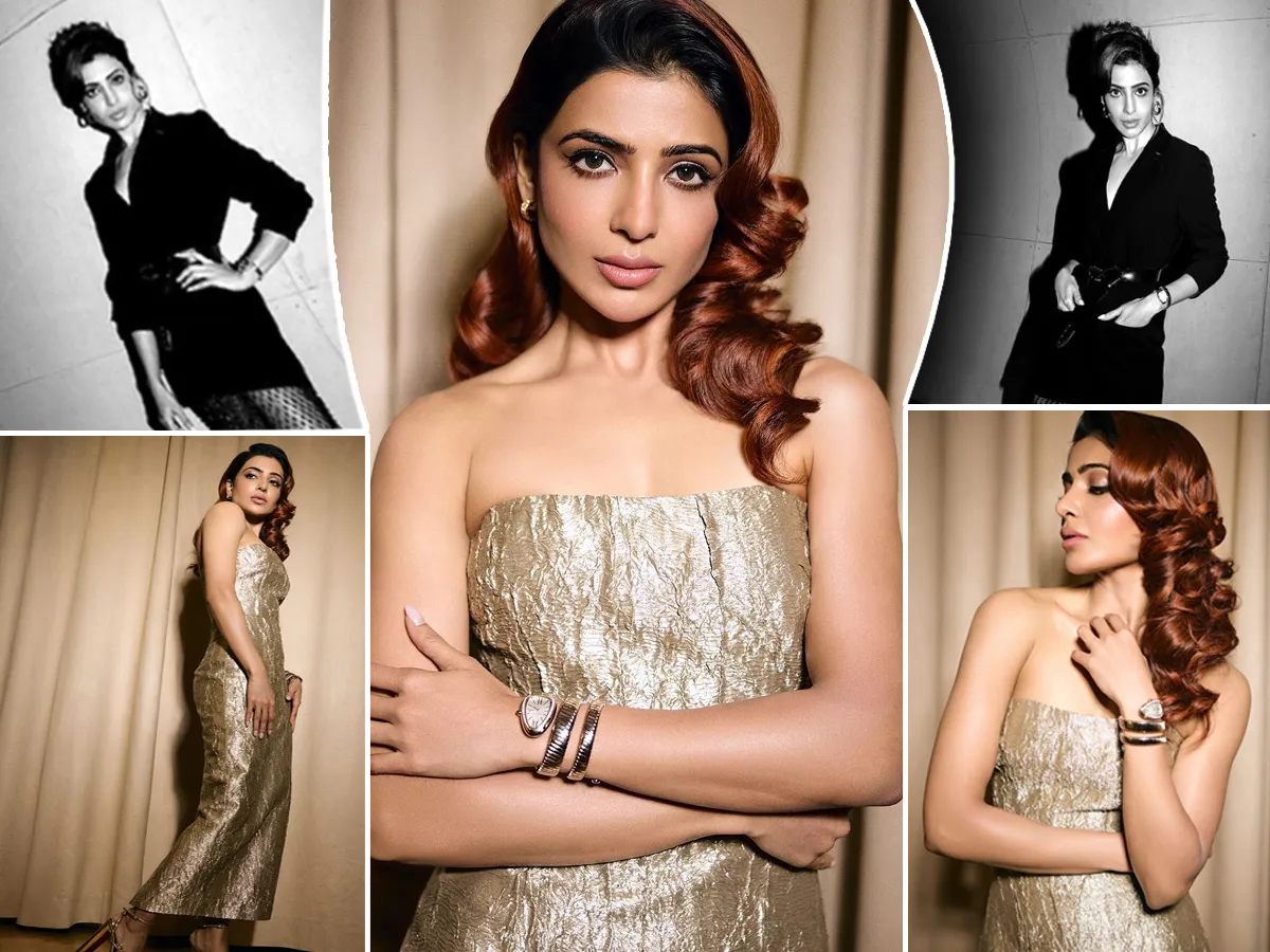 Samantha Ruth Prabhu Glam Up for Citadels Honey Bunny Premiere Photos Goes Viral On SOcial Media