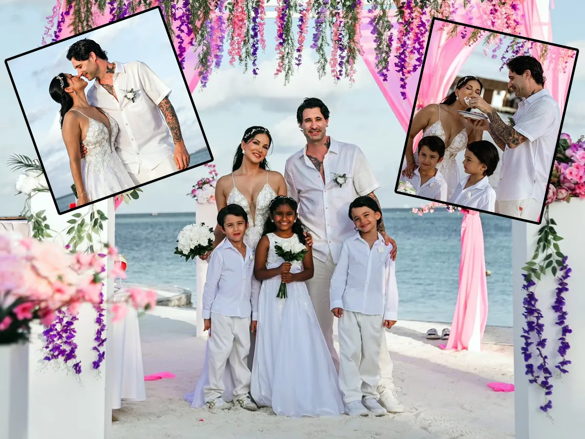 Sunny Leone And Daniel Weber Renew Wedding After 13 Years Of Marriage, PICS goes viral