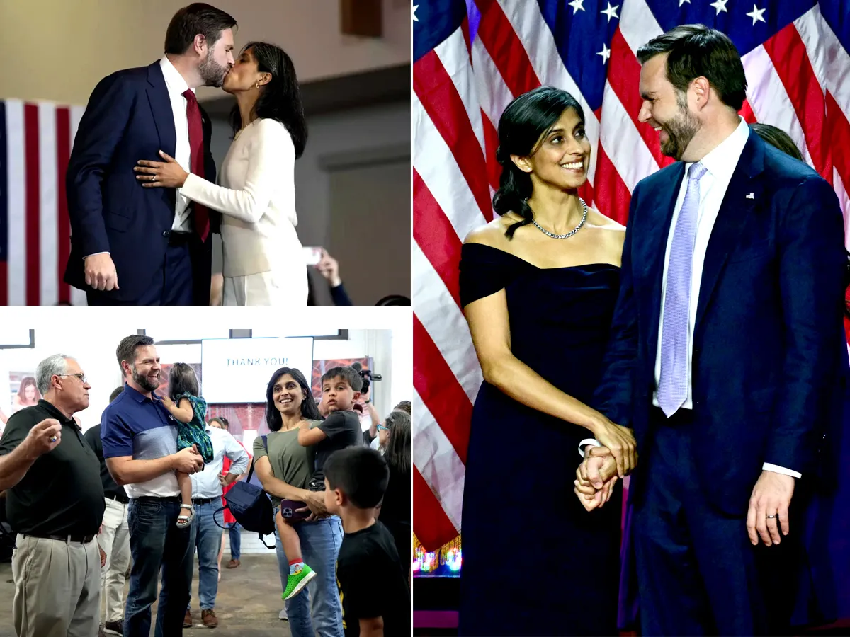 Vice President elect JD Vance wife Usha Chilukuri photos