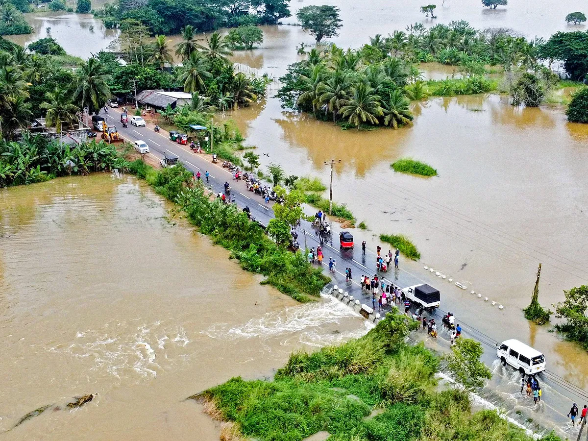 Cyclone Fengal : Heavy Rain Causes Waterlogging In Chennai Photos