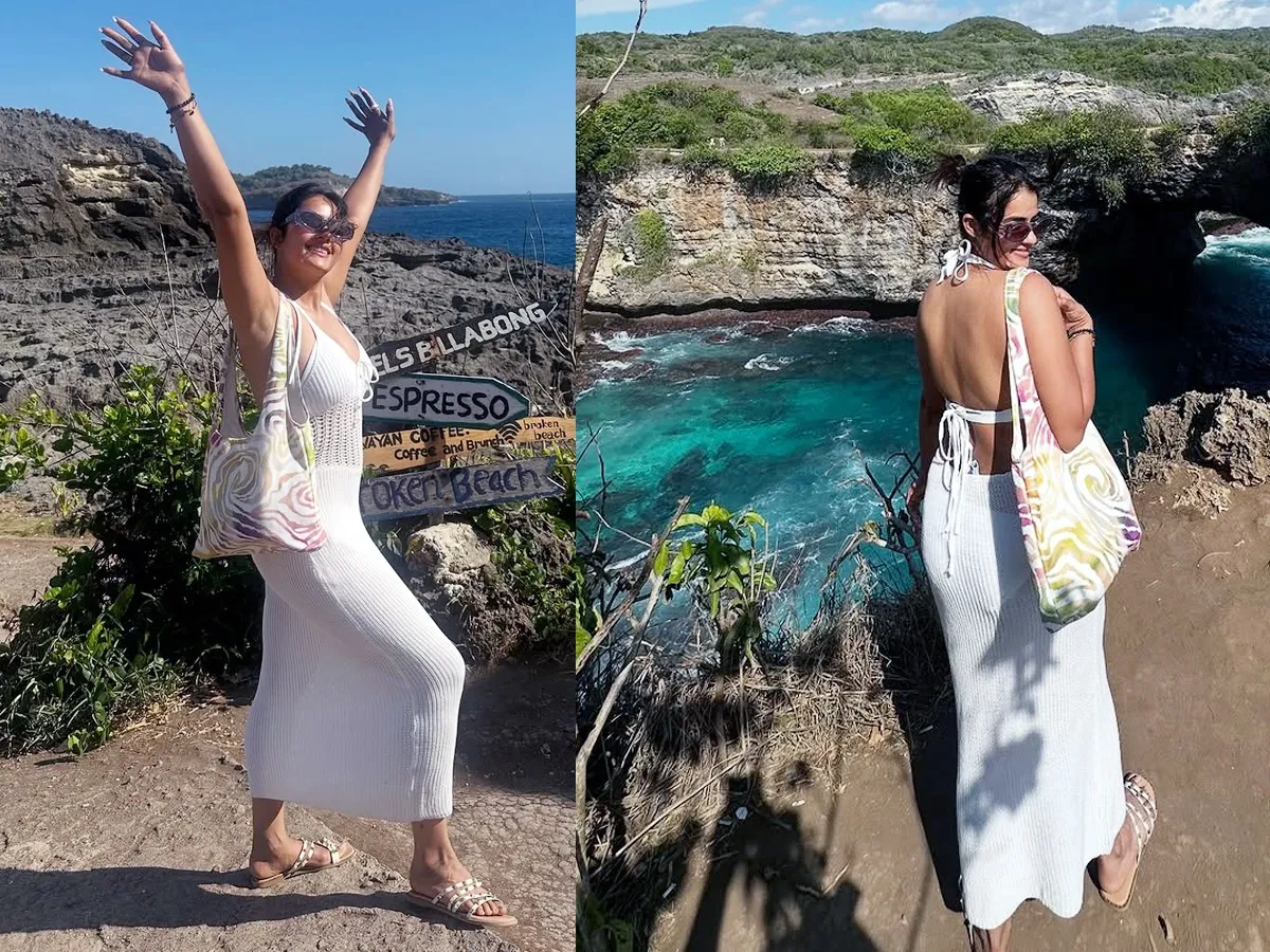 Double iSmart Beauty Kavya Thapar Enjoys Vacation in Bali: Photos