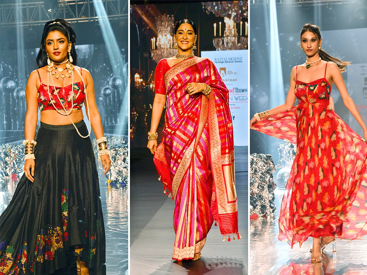 Hyderabad: Regina Cassandra, Eesha Rebba shine at Fashion Week Photos